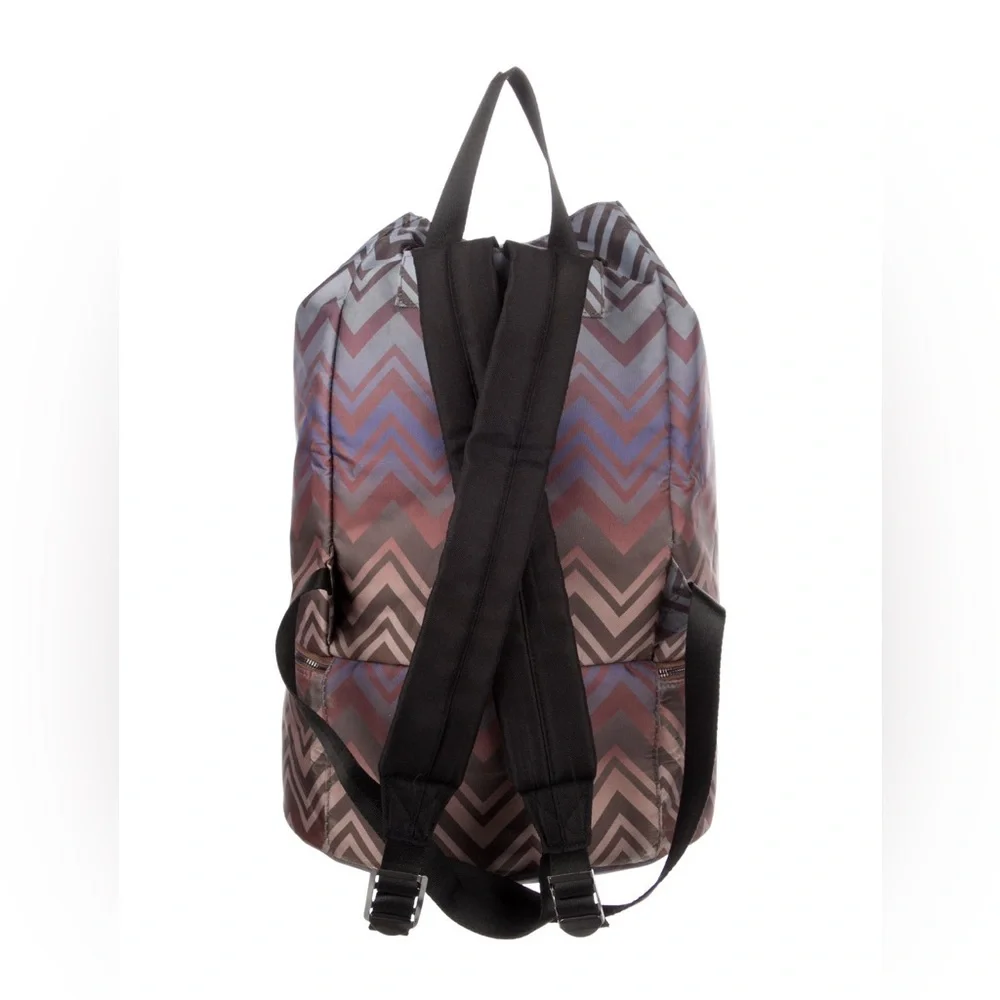 Missoni men’s Backpack Chevron Multicolored Striped - Picture 5 of 16